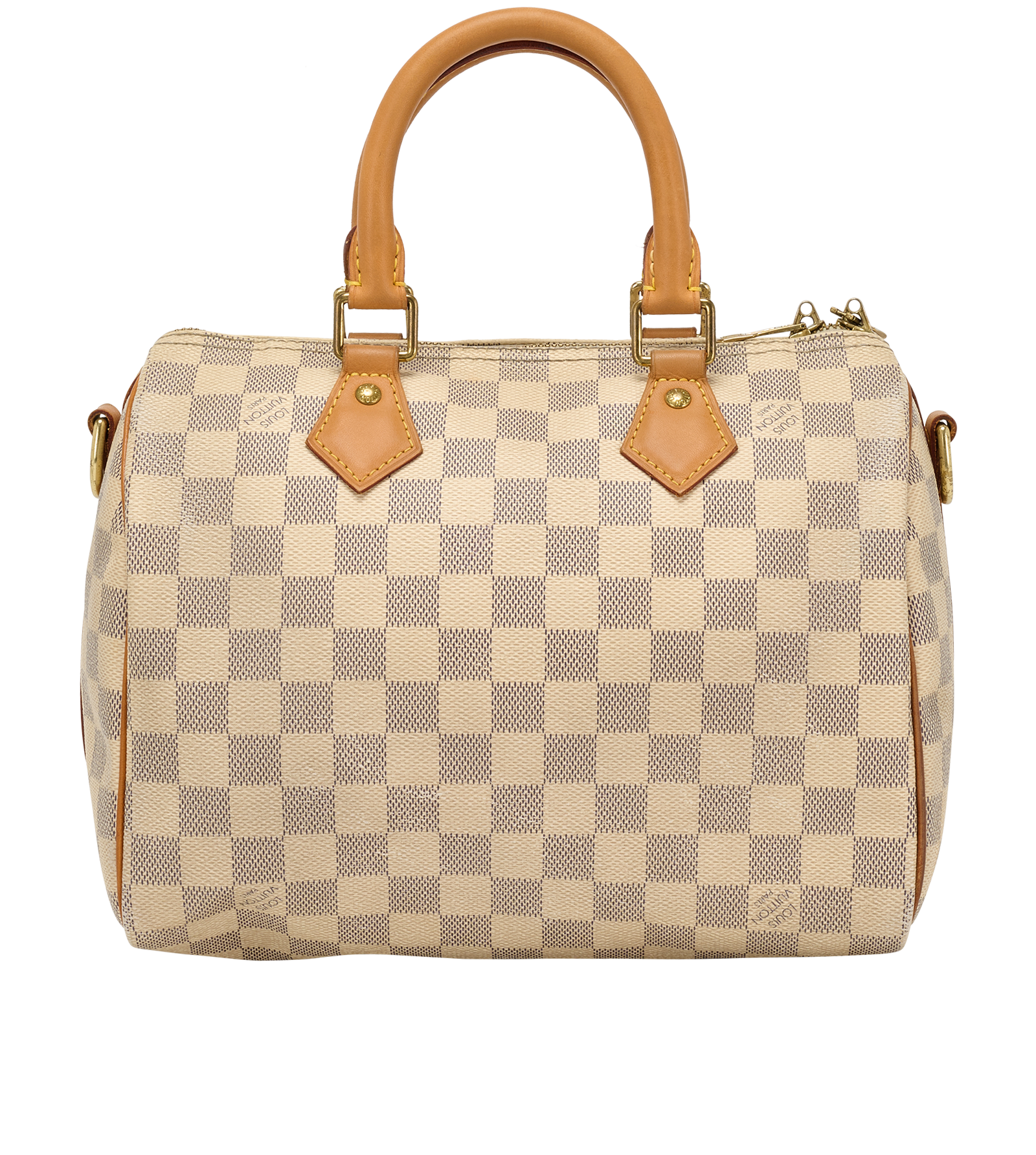 Speedy Bandouliere 25, &pound;650, Handbags, Cream, Canvas, Back view